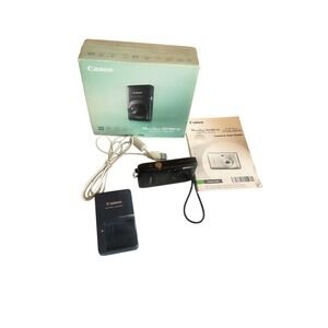 Canon PowerShot SD780 IS Digital Camera W/ Charger Base Tested & Working Box